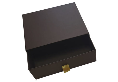 Ozdobne pudełko szufladowe z tasiemką