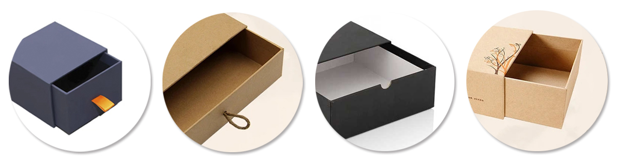 Pudełka wysuwane i pudełka szufladkowe - rodzaje otworów i sposoby otwierania
